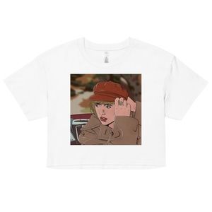 White Taylor Swift, Vintage Comic, Album Cover, Red, Eras Tour, Retro Concert T-
